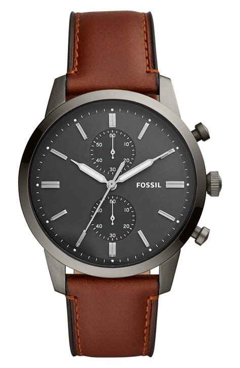 fossil townsman chronograph.